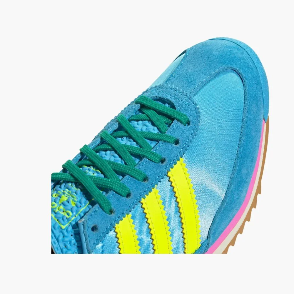 NEW ADIDAS SL 72 Sneaker Color: Sky Rush/Yellow/Pink